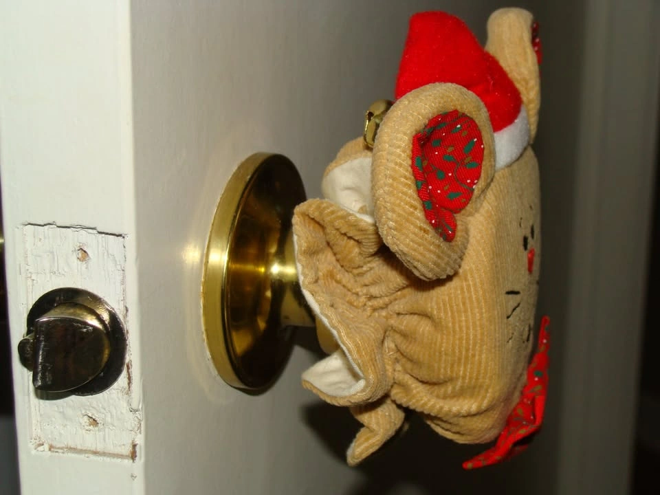 NEW Christmas Reindeer Mouse Door Handle Cover Decorations - photo 4