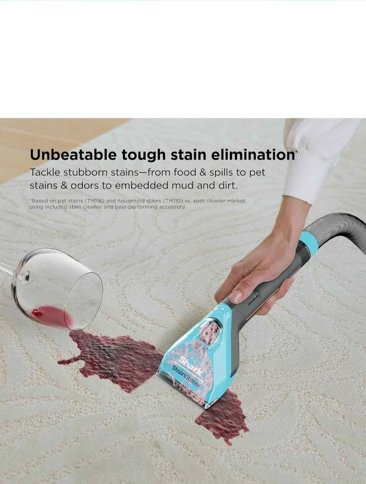 Shark StainStriker HairPro Portable Carpet Cleaner - photo 5