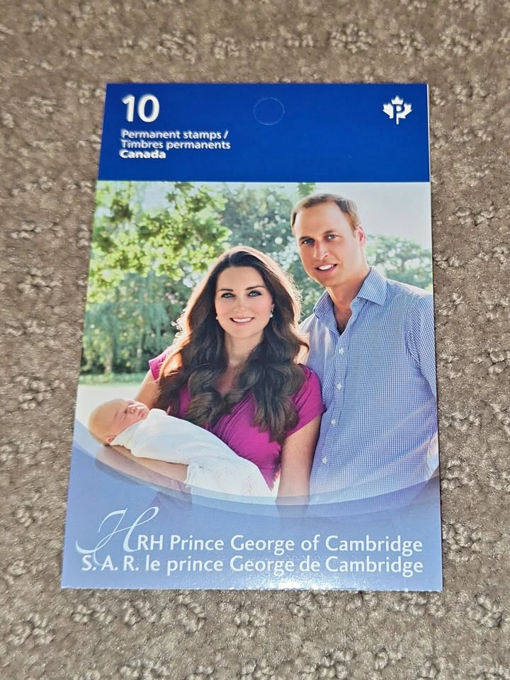 Stamp Booklet 2013 Royal Baby HRH Prince George