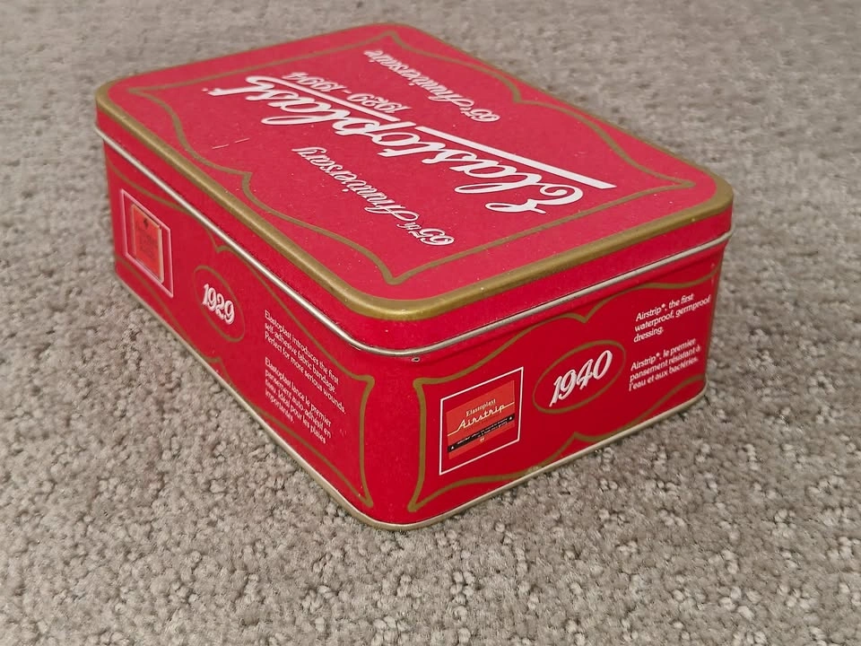Elastoplast 65th Anniversary Bandage Collectible Empty Tin Box - photo 3