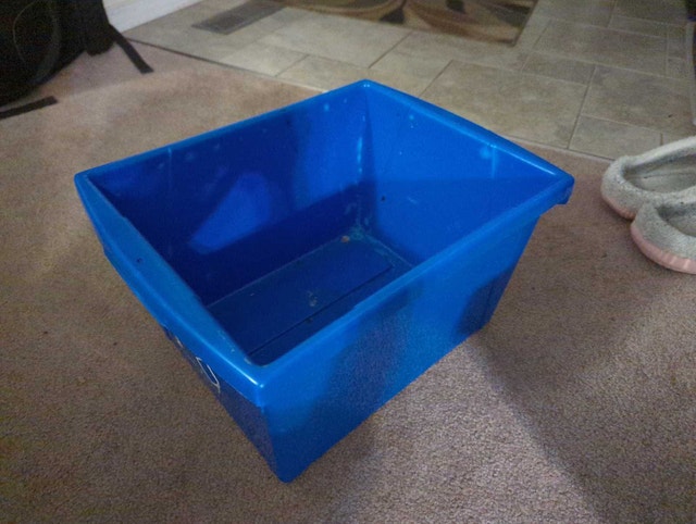 Blue Recycling Bin - photo 3
