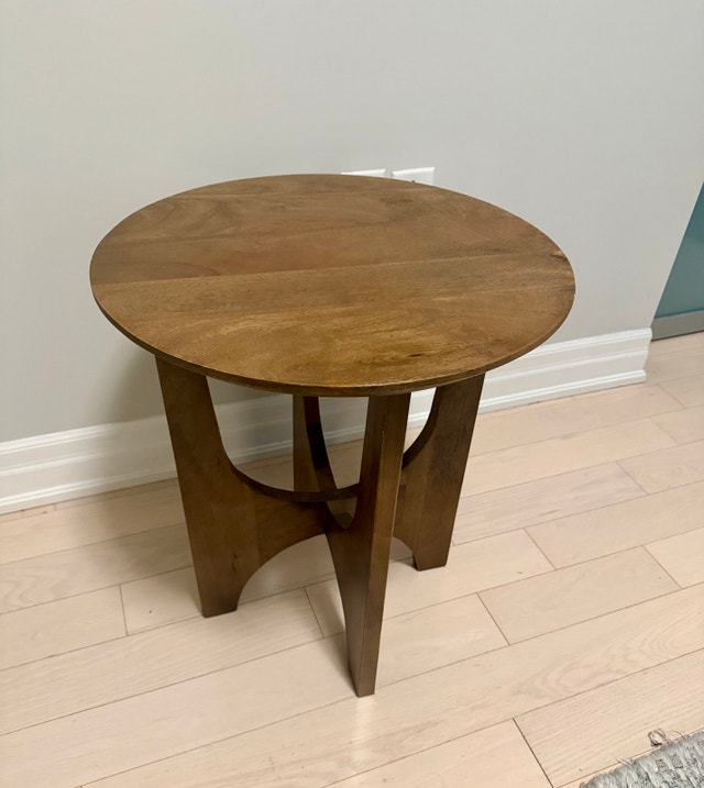 Mid-Century Side Table / End Table – Sculptural Arched - photo 3