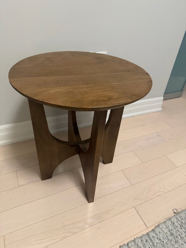 Mid-Century Side Table / End Table – Sculptural Arched - photo 4
