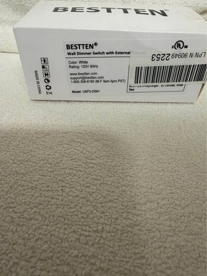 BESTTEN Wall Dimmer Switch USP3-DS01 - photo 3