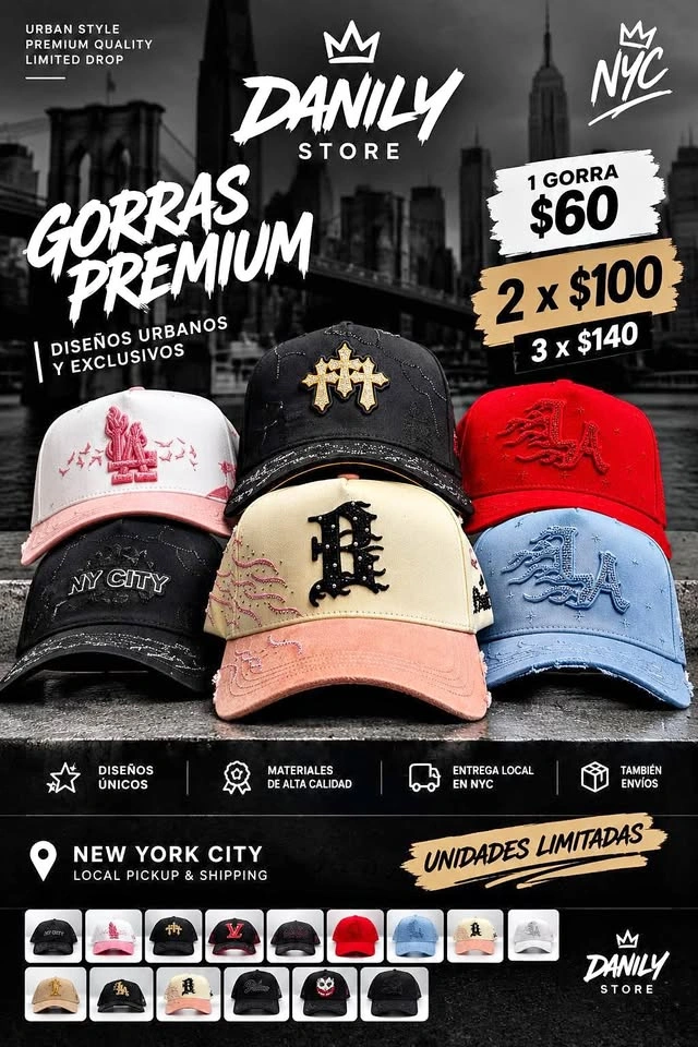 Authentic Belicas Caps