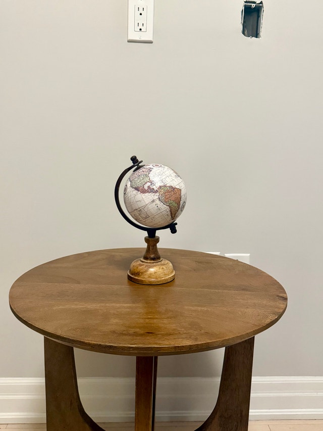 Decorative World Globe – Vintage Style, Desk / Office - photo 3