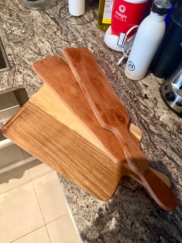 Wooden Cheese / Charcuterie / Serving Paddle Boards - photo 2