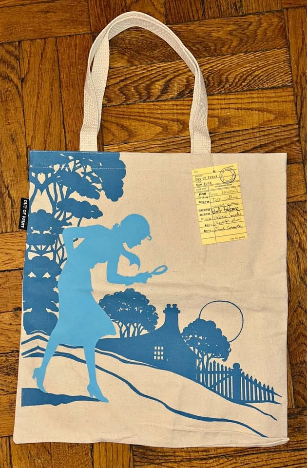 Nancy Drew Totebag From Out of Print Company - New With Tags 16x