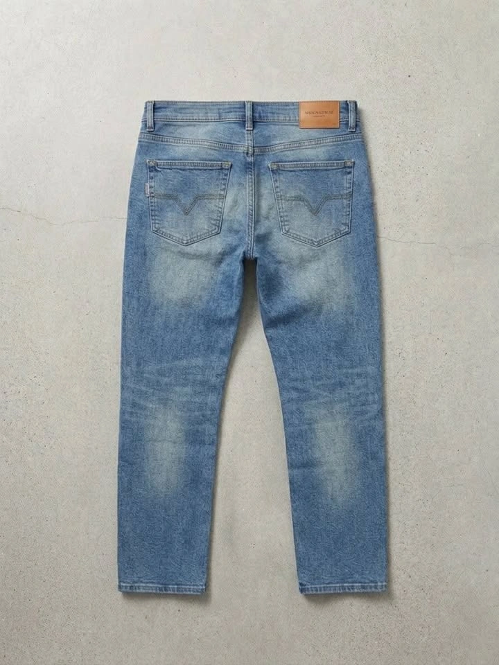 Levi Strauss Signature Men’s Jeans – Distressed Blue Denim size - photo 2