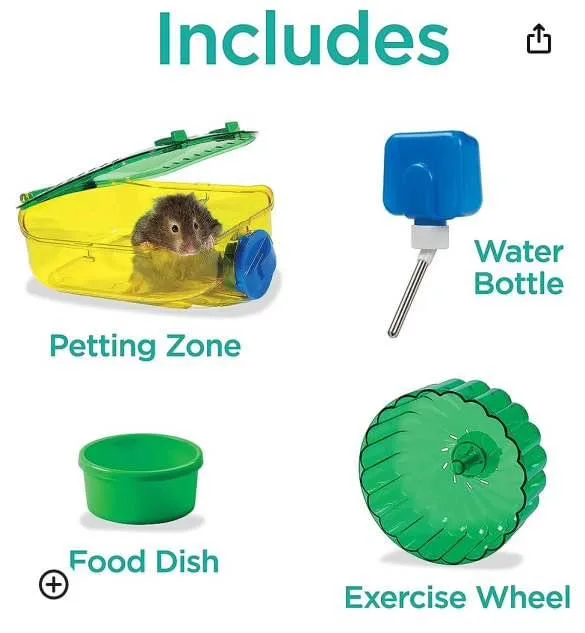 3 Hamster Cages + Supplies image indicator(5)