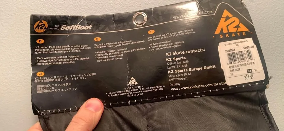 K2 Skate Raider Pro Kids, Adjustable Inline Skate + Pad Set image indicator(7)