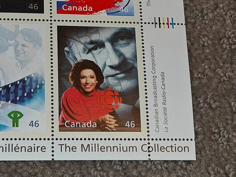 Canadian Entertainment 1999 Millennium - Canada Stamp #1821 - photo 4