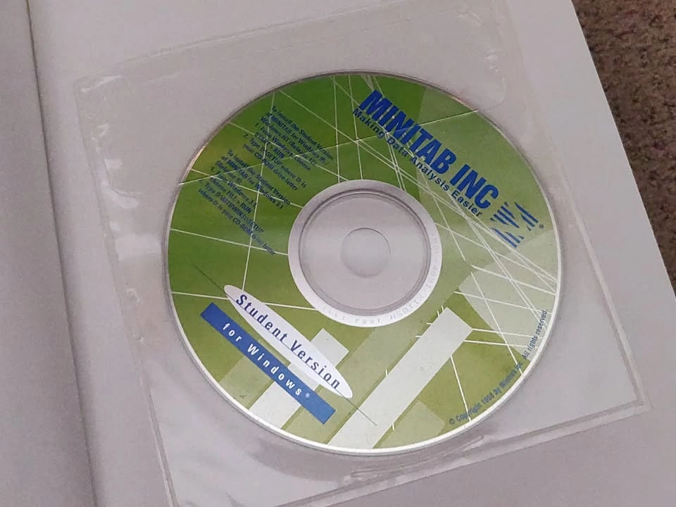 Minitab Student Version Release 12 for Windows - photo 3