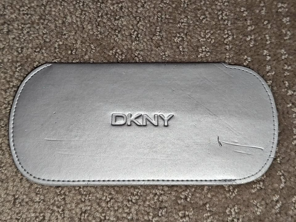 DKNY Softshell Slim Eyeglass Case - Soft Portable Pouch