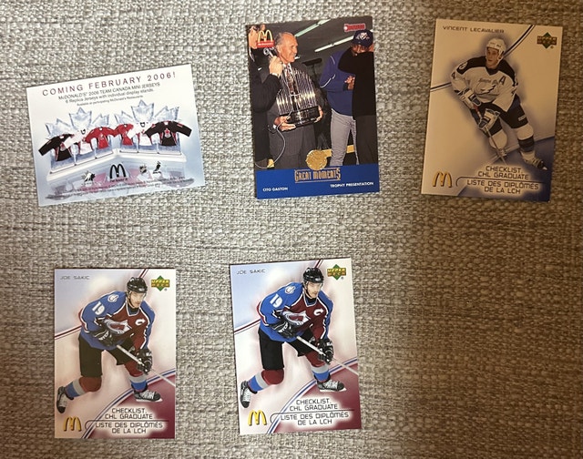 5 McDonald’s cards