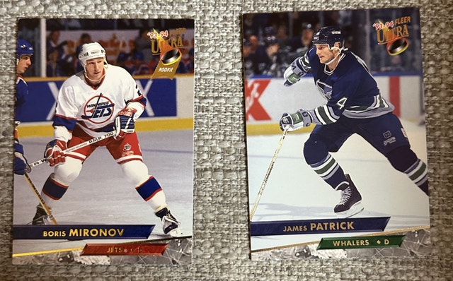 2 Fleer Ultra ‘93-‘94 cards