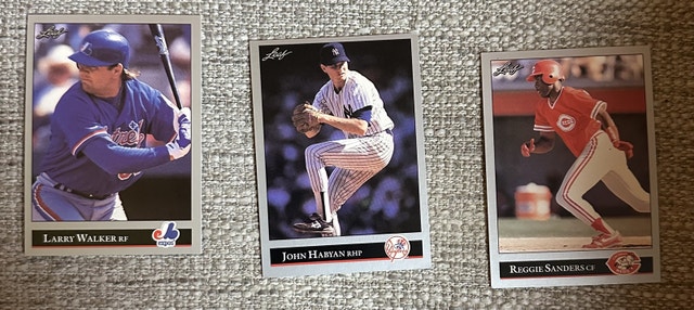 3 leaf ‘92 cards