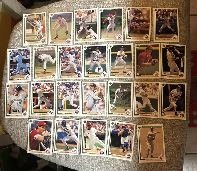 142 Upper Deck cards ‘91