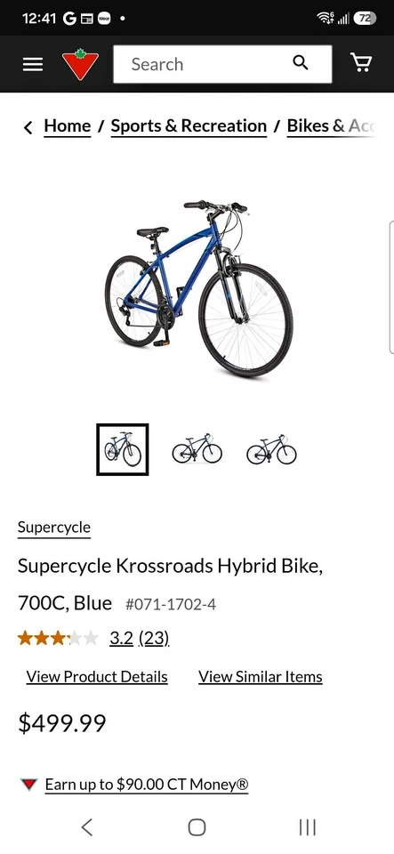 Supercycle Krossroads Hybrid Bike