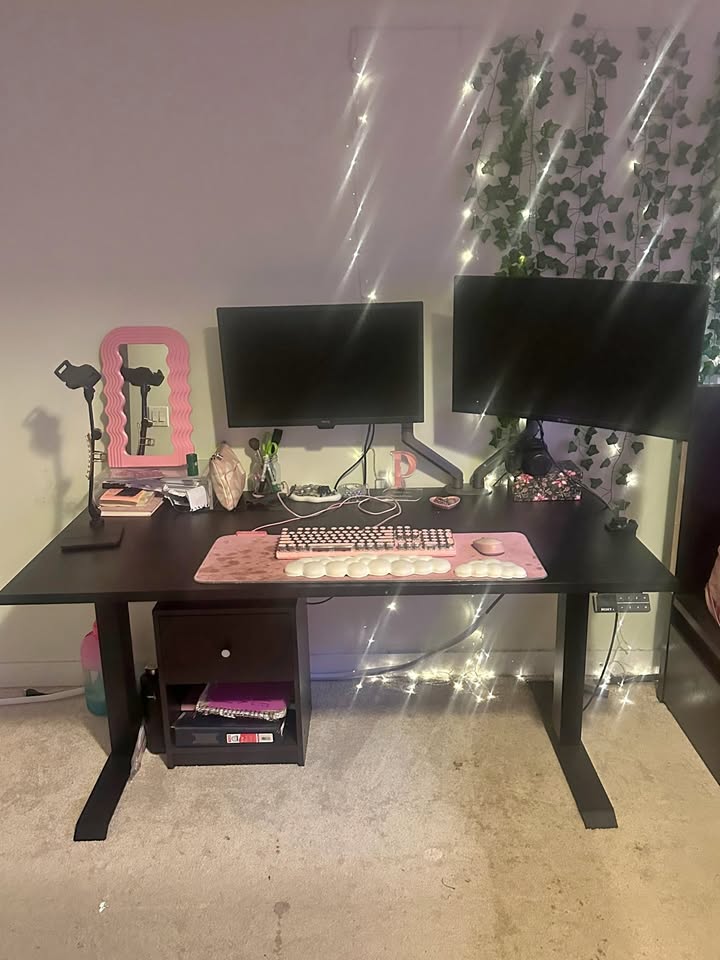 Desky Dual Mini Sit Stand Desk