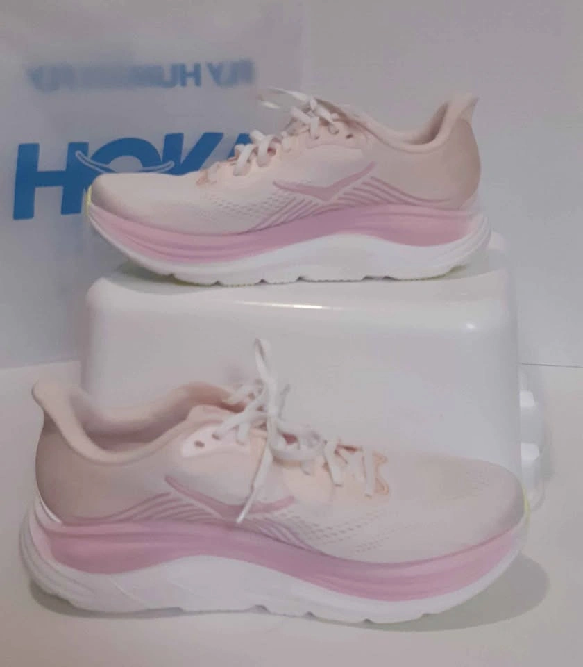 Hoka Clifton11 Pink Running Shoes Size 10 Womens - photo 2