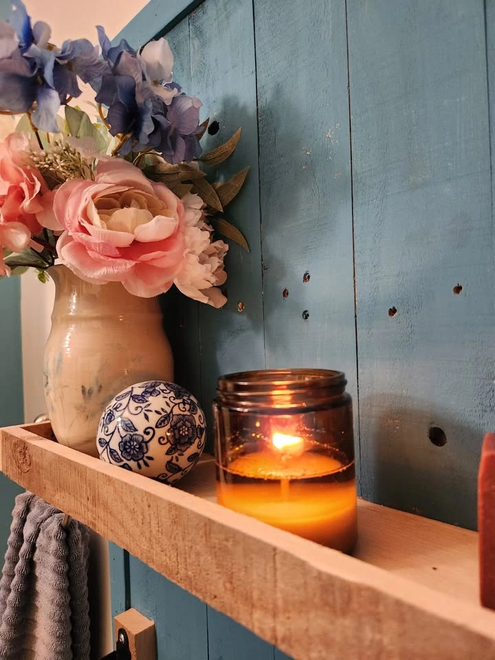 Sweet Scented Rainbow Soy Candles - photo 3