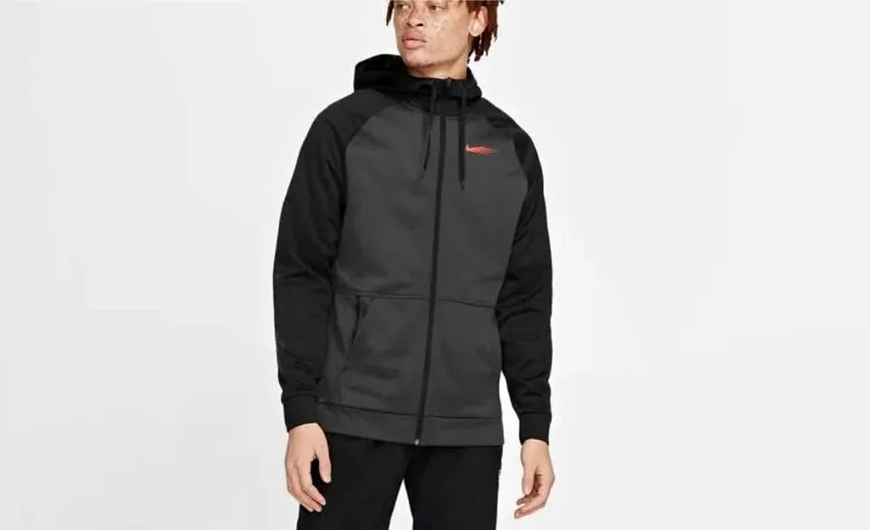 Nike M NK THRMA FZ HD ENERGY SC Hooded Sweatshirt size Medium