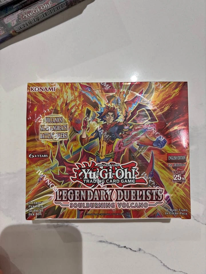 Yu-Gi-Oh Booster Box - Legendary Duelists: Soulburning Volcano