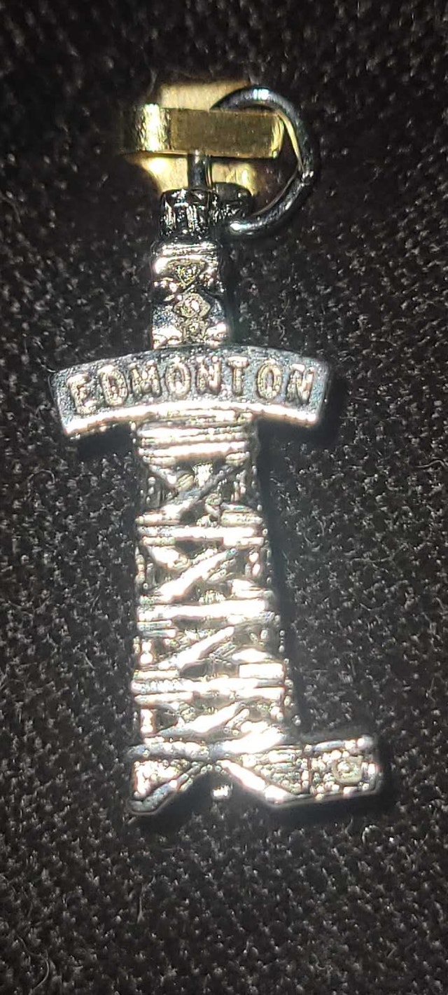 Edmonton Oil Derrick Charm