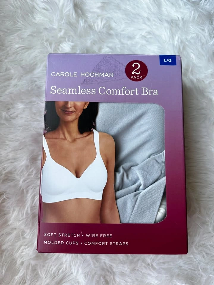 pack of 2 bras. NEW size large - photo 2