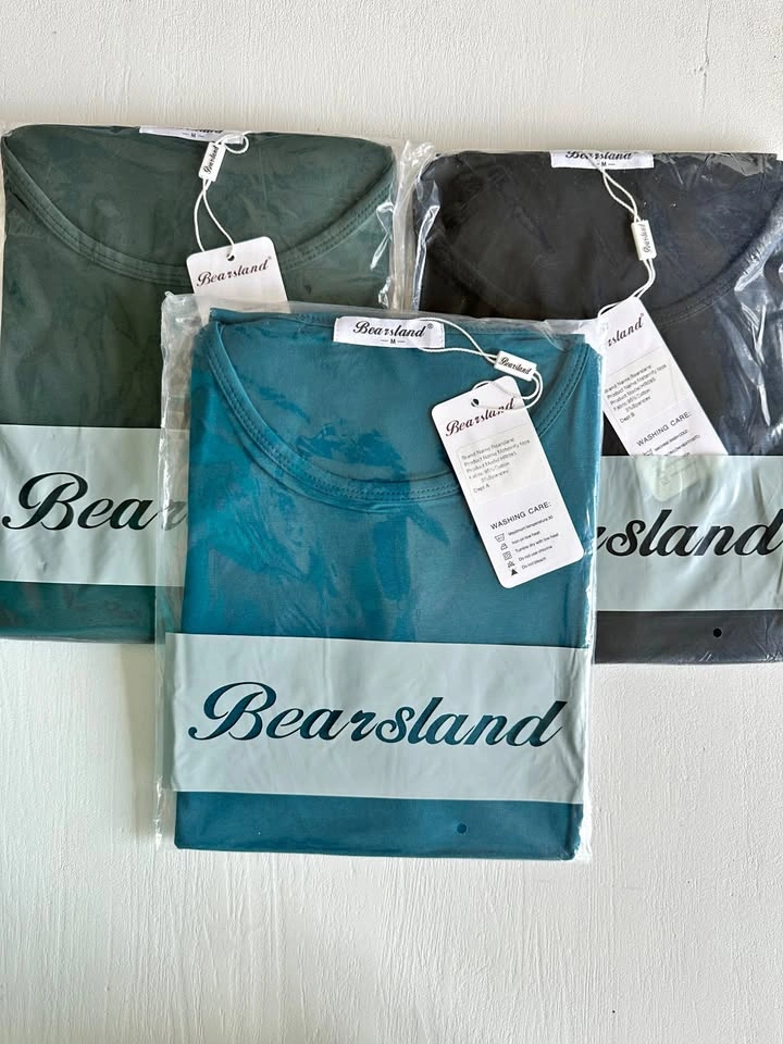 Bearsland Womens Maternity Tshirt 3 Packs Classic Side Ruched