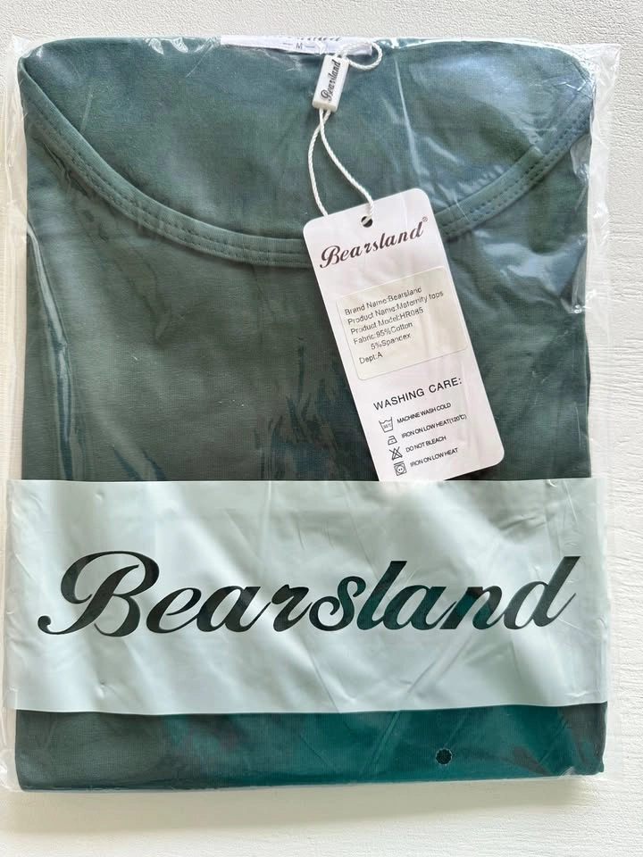 Bearsland Womens Maternity Tshirt 3 Packs Classic Side Ruched - photo 4
