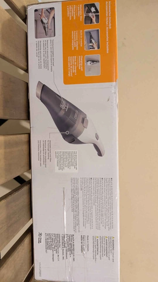 BLACK+DECKER dustbuster QuickClean Cordless Hand Vacuum - photo 3