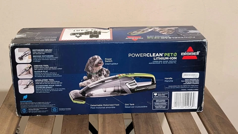 Bissell PowerClean Pet Lithium-Ion Handheld Vacuum - photo 5