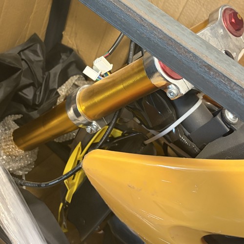 XYPS Yellow 125cc Gas Dirt Bike Electric Start Auto Transmission - photo 4