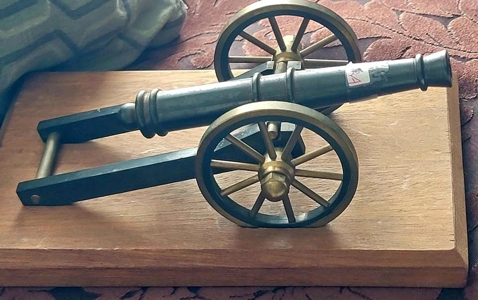 Vintage Decorative Miniature Cannon