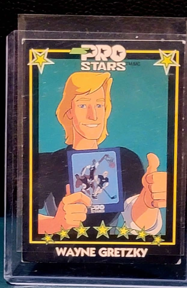 Rare Wayne Gretzky Pro Stars 1991 DIC Animation City Cartoon Sho - photo 2