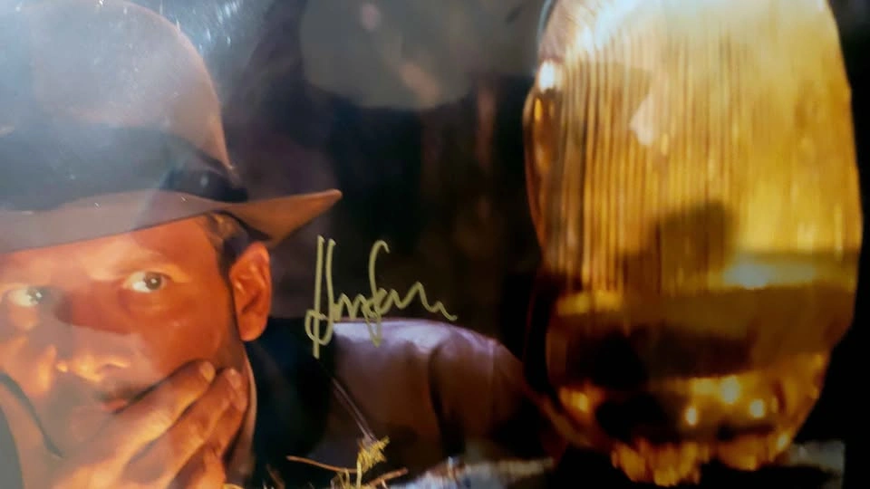 SIGNED HARRISON FORD INDIANA JONES MOVIE PHOTO C/W COA - photo 2