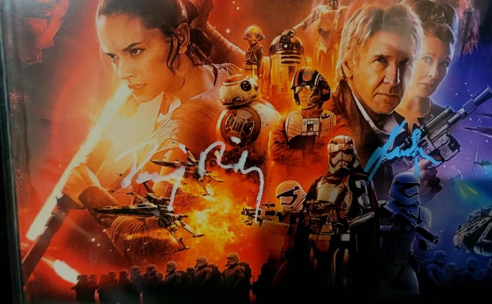 MULTI SIGNED STAR WARS PHOTO C/W COA - photo 3