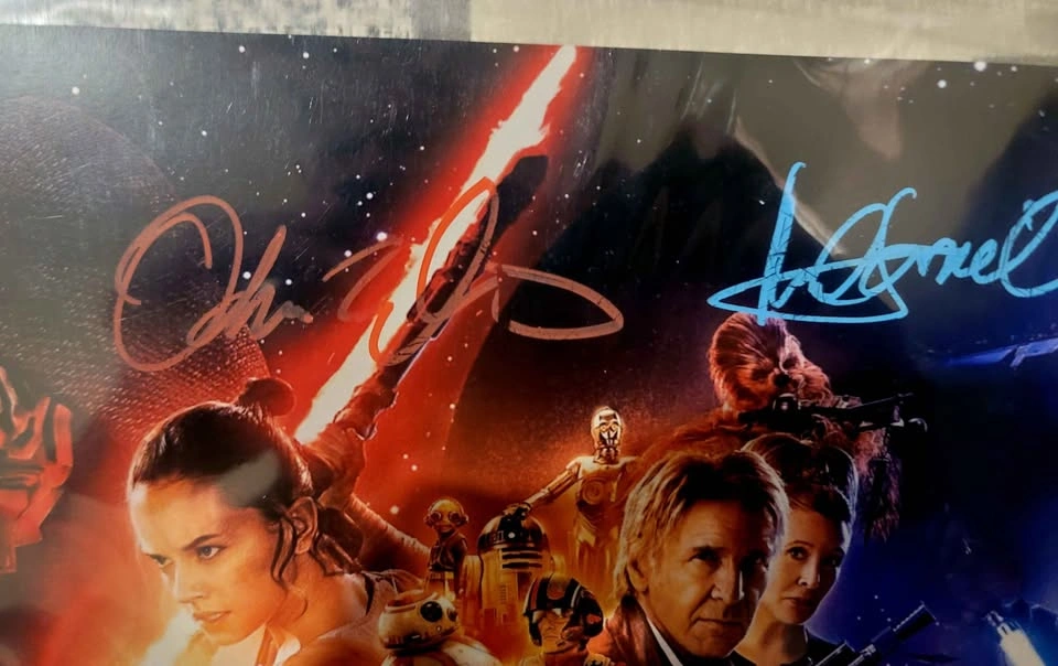 MULTI SIGNED STAR WARS PHOTO C/W COA - photo 4