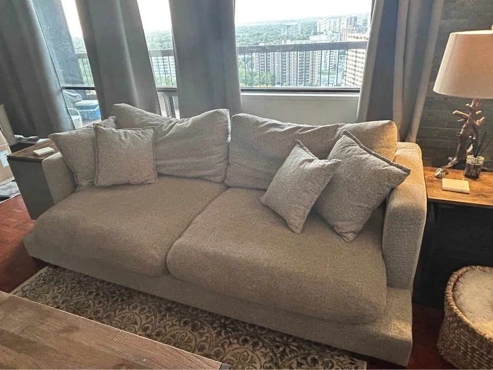 Tempest Sofa Light Grey - photo 4