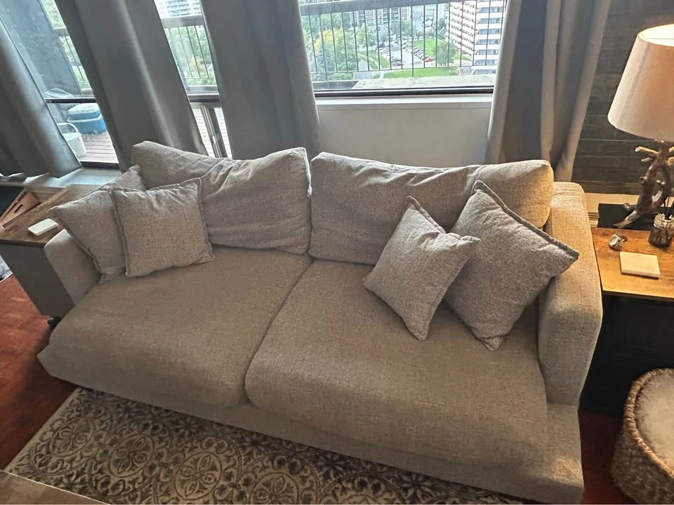 Tempest Sofa Light Grey - photo 5
