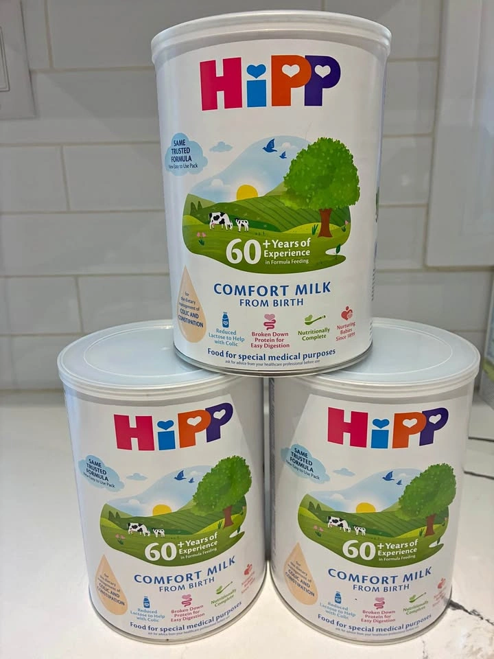 HiPP UK Comfort Baby Formulas – 800g Tins