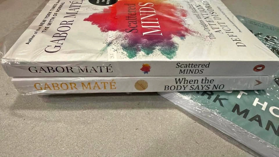 Brand New Books – Atomic Habits, Gabor Maté, Psychology of Money