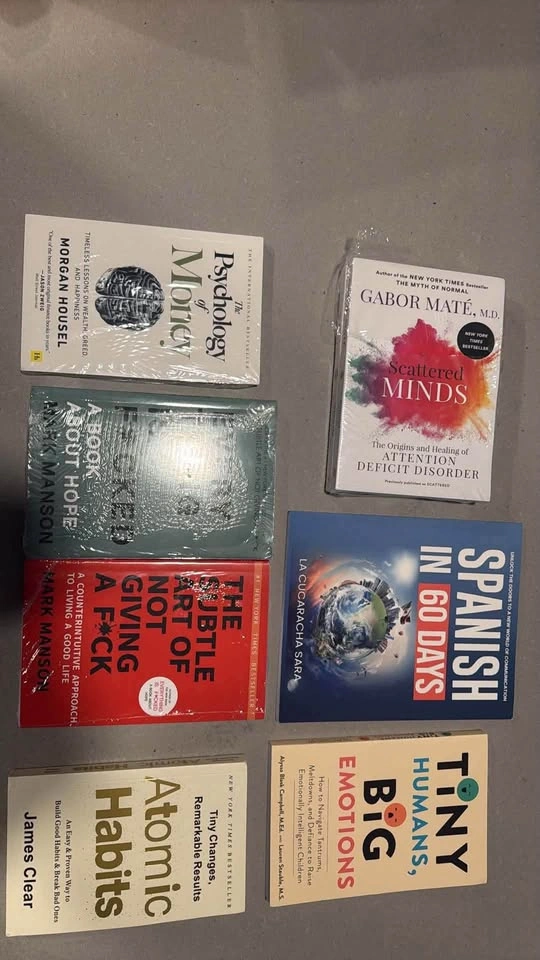 Brand New Books – Atomic Habits, Gabor Maté, Psychology of Money - photo 2