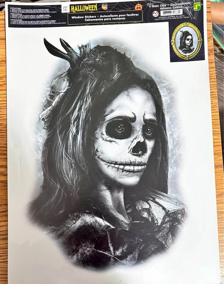 Halloween Window & Car Stickers – Unused/New