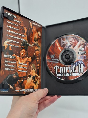 Triple H That Damn Good DVD WWE WWF - photo 4
