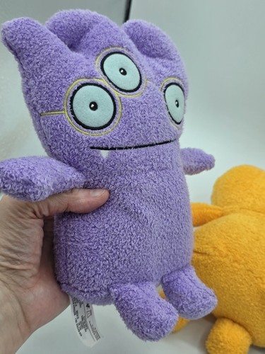 Ugly Dolls Lot of 3 Tray Wedgehead Ugly Dog Plush! 8" Stuffed To - photo 3