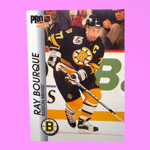 #4 Ray Bourque - Boston Bruins - 1992-93 Pro Set Hockey