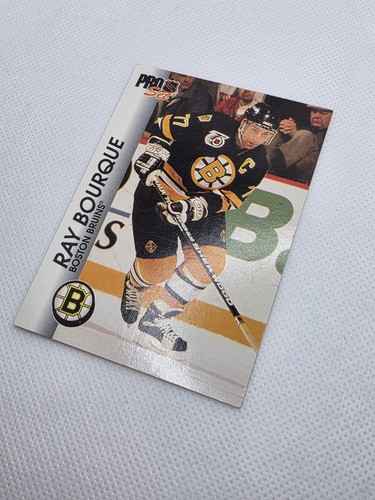 #4 Ray Bourque - Boston Bruins - 1992-93 Pro Set Hockey - photo 2